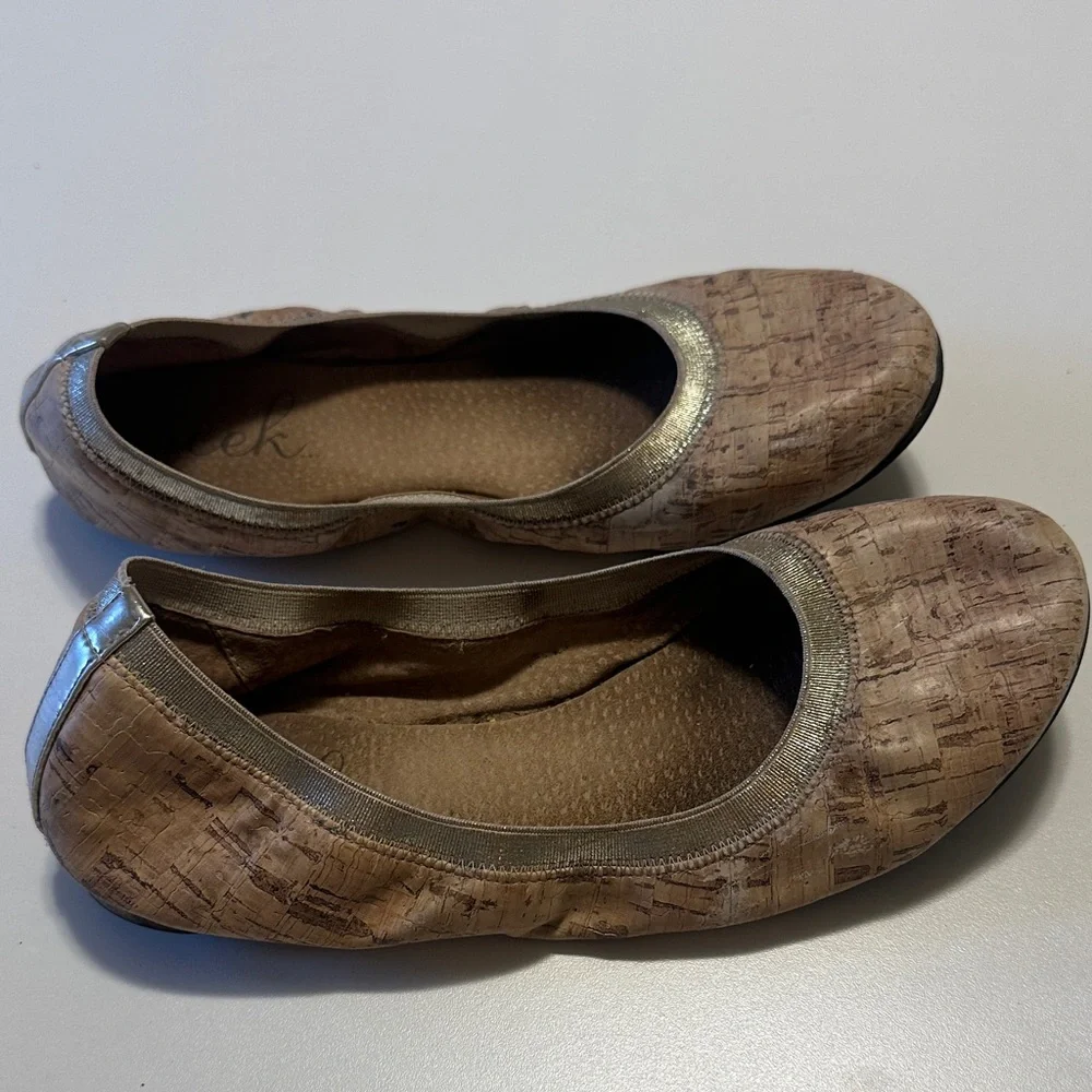 Peek Cork Slip-On Dress Shoes with Metallic Trim